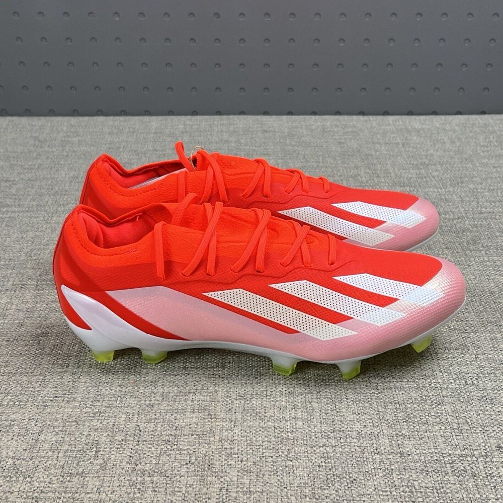Adidas Soccer Cleats X CrazyFast Elite FG Solar Red IG0593 Mens 6.5 / Womens 7.5 - Picture 3 of 11